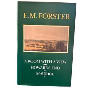 E. M. Forster Trilogy: A Room with a View, Howards End, Maurice 1971 HC/DJ